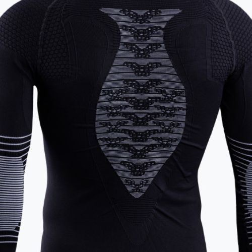Pánská termoakční mikina X-Bionic Energizer 4.0 opal black/arctic white