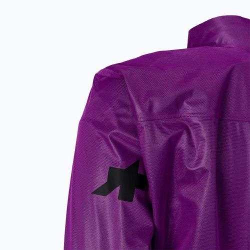 Dámská cyklistická bunda ASSOS Dyora RS Rain purple 12.32.372.4B