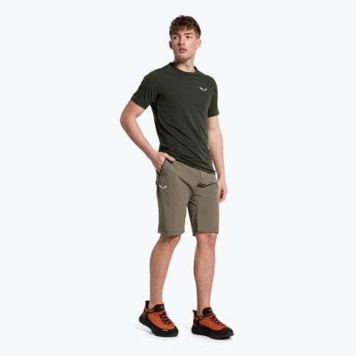 Salewa pánské turistické šortky Talveno DST hnědé 00-0000027064