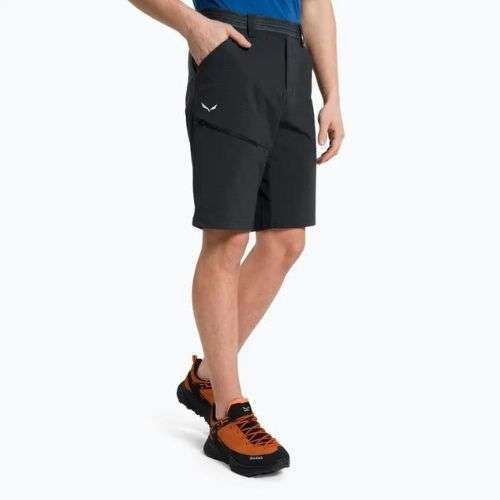 Salewa pánské trekingové šortky Puez 3 black 00-0000027401