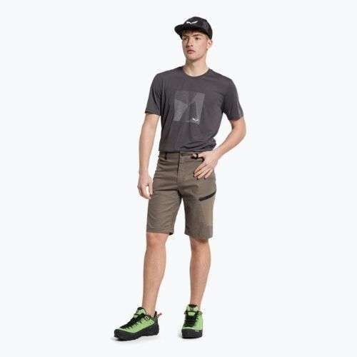Salewa Lavaredo Hemp pánské turistické šortky hnědé 00-0000028033