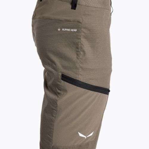 Salewa Lavaredo Hemp pánské turistické šortky hnědé 00-0000028033