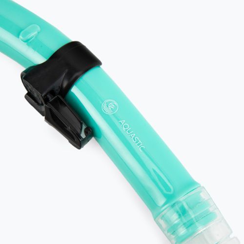 Šnorchlovací set AQUASTIC Maska + Šnorchl modrý MSA-01N