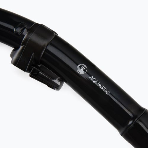 Šnorchlovací set AQUASTIC Maska + Šnorchl černý MSA-01C
