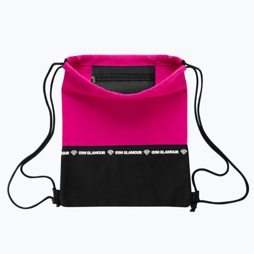 Sportovní vak Gym Glamour Gym bag růžovo-černý 277