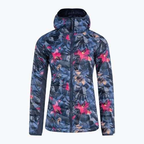 Dámská hybridní bunda Columbia Powder Pass Hooded tmavě modrá 1773211471
