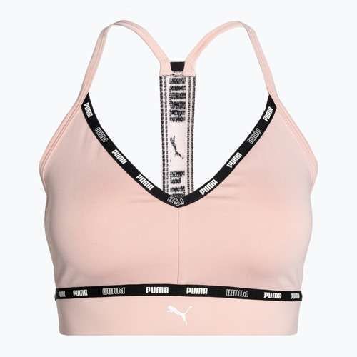 PUMA Low Impact Puma Strong Strappy fitness podprsenka růžová 522225 66