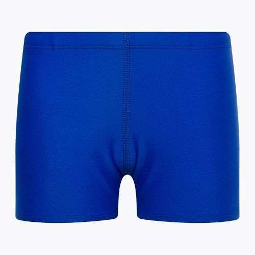 Dětské plavecké boxerky Nike Multi Logo Square Leg modré NESSD042-494