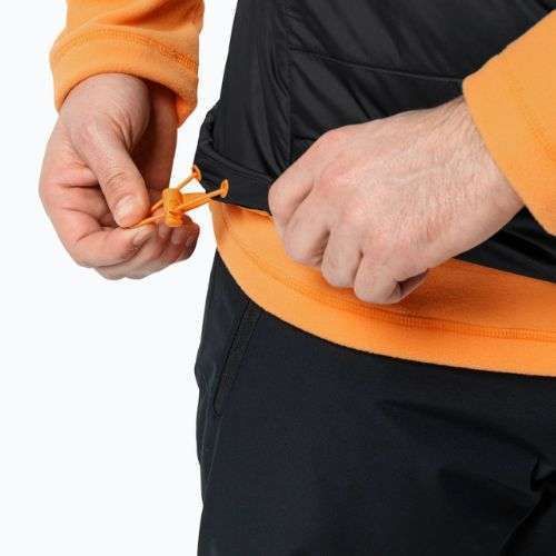 Jack Wolfskin pánská turistická bunda bez rukávů Lapawa Ins černá