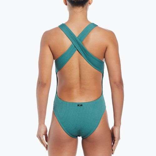 Jednodílné plavky Nike Elevated Essential Pucker Crossback bicoastal