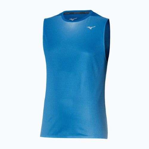 Pánské běžecké tílko tank top Mizuno Aero Tank federal blue