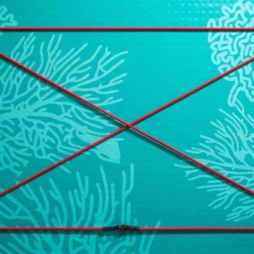 SUP prkno ABSTRACT Coral 10'6'' topaz