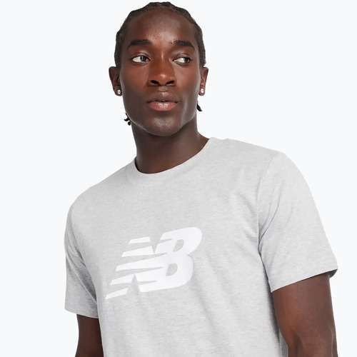 Pánské tričko New Balance Graphic V Flying athletic grey