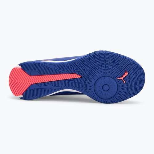 Dětské kopačky PUMA Ultra 5 Match It + Mid Jr lapis lazuli/puma white/sunset glow
