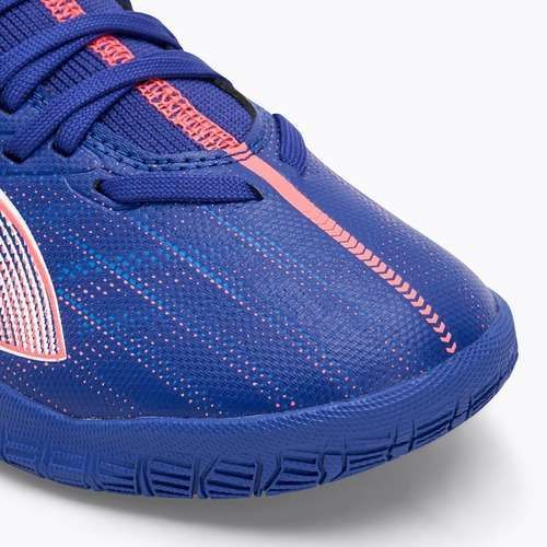 Dětské kopačky PUMA Ultra 5 Match It + Mid Jr lapis lazuli/puma white/sunset glow