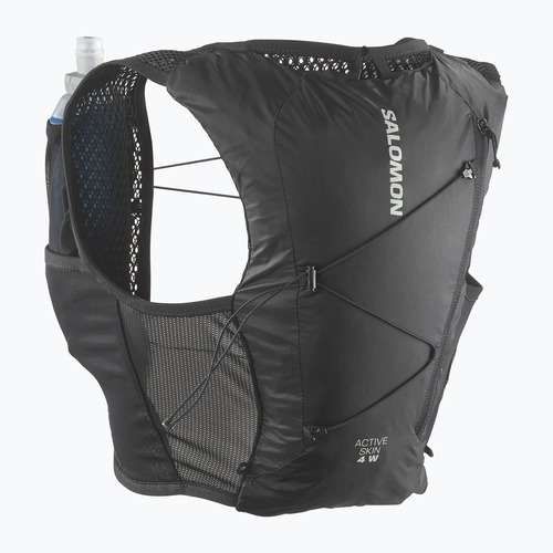Dámská běžecká vesta Salomon Active Skin 4 black/metal