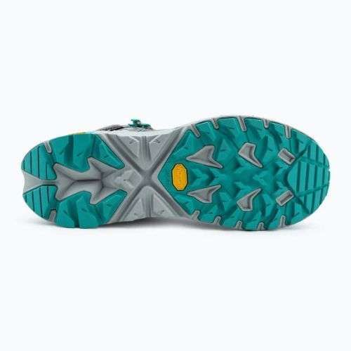 Pánské turistické boty  HOKA Trail Code GTX galactic grey/electric aqua