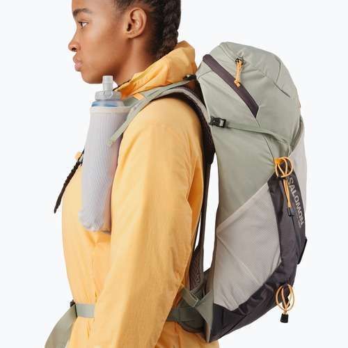 Dámský turistický batoh Salomon Aerotrek 18 l M-L seagrass/silver cloud/nine iron