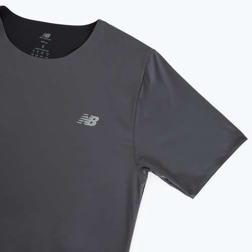 Pánské běžecké tričko New Balance Race Day graphite