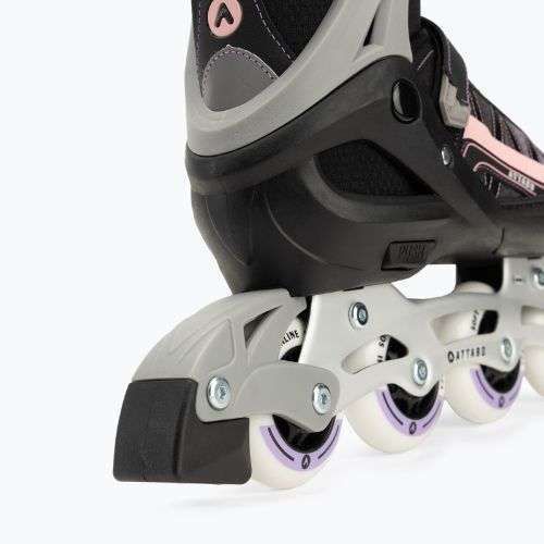 Dětské kolečkové brusle nastavitelné ATTABO Bladeroll black/violet