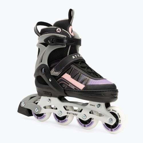 Dětské kolečkové brusle nastavitelné ATTABO Bladeroll black/violet