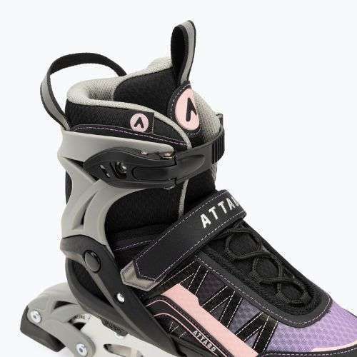 Dětské kolečkové brusle nastavitelné ATTABO Bladeroll black/violet
