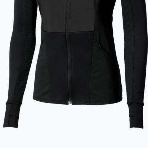 Dámská běžecká bunda Mizuno Active Warm Hybrid Full Zip Hooded black