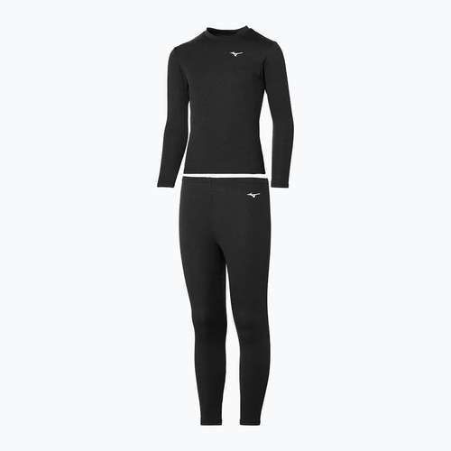 Dětské termoprádlo Mizuno Mid Top&Bottom black