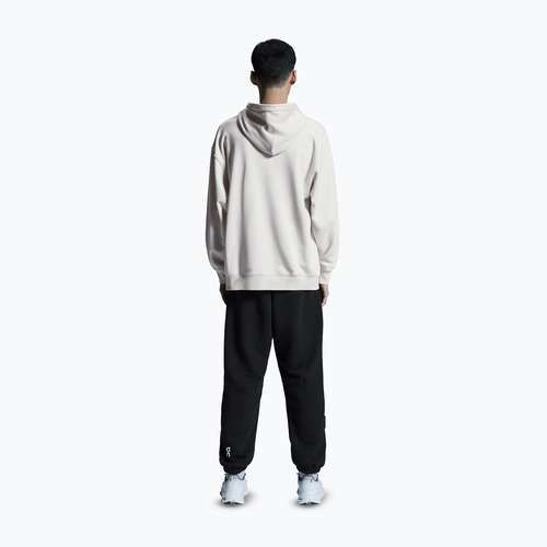 Pánská mikina s kapucí On Club Hoodie silver