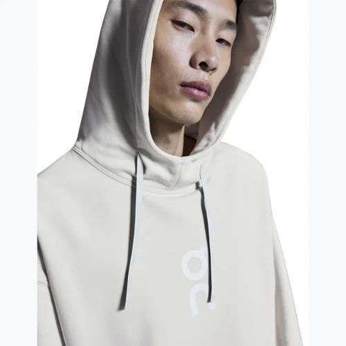 Pánská mikina s kapucí On Club Hoodie silver