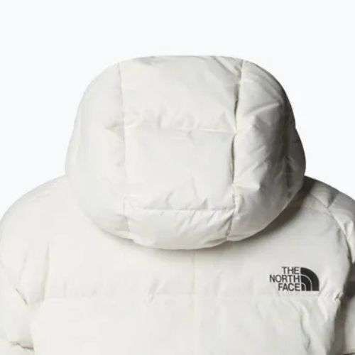 Dámská péřová bunda The North Face Hyalite Down Hoodie white dune