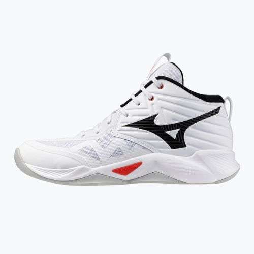 Volejbalové boty Mizuno Wave Momentum Pro Mid white/black/fiery red