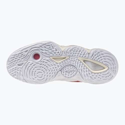 Dámské volejbalové boty  Mizuno Wave Momentum Elite Mid white/rose elegance/lava falls