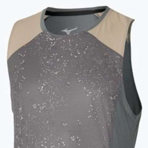 Pánské běžecké tílko Mizuno Active DryAeroFlow Graphic Tank Top lava smoke