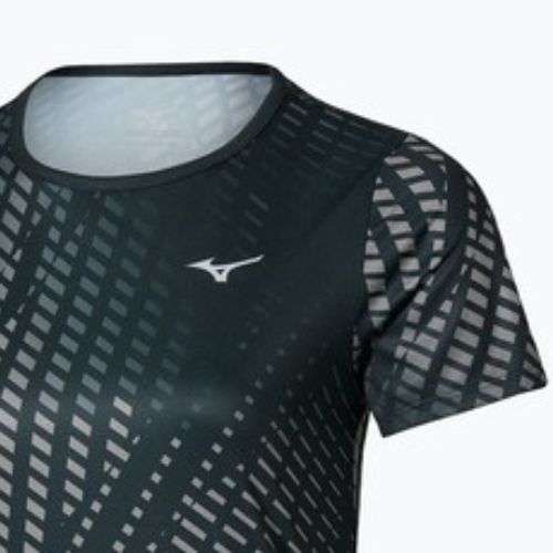 Dámské běžecké tričko Mizuno Core Graphic Tee black/gray