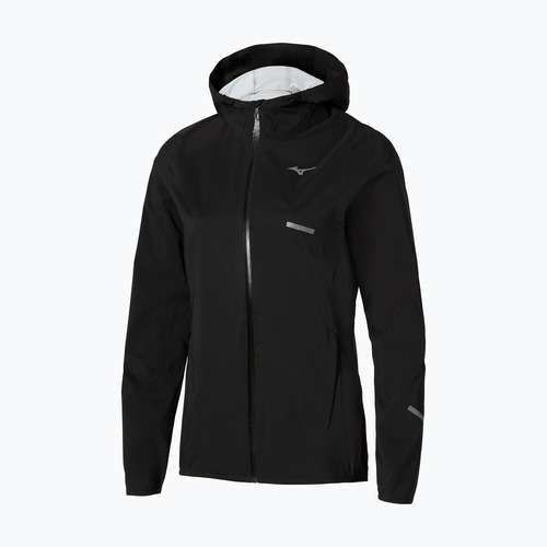 Dámská běžecká bunda Mizuno Trail Waterproof 20K Hooded black