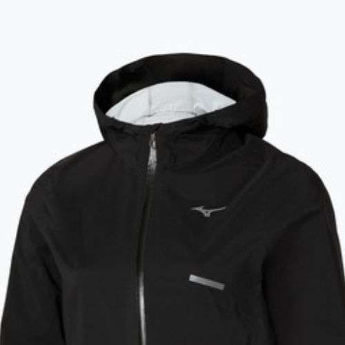 Dámská běžecká bunda Mizuno Trail Waterproof 20K Hooded black