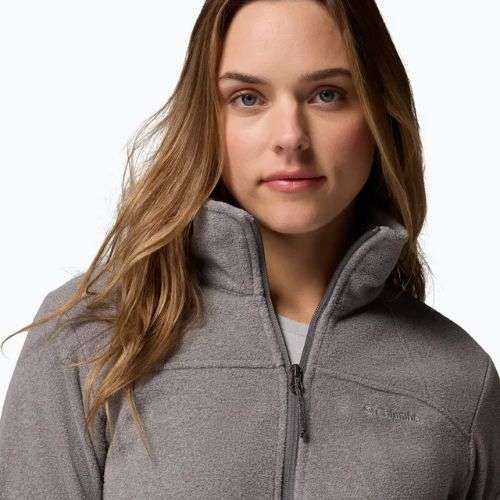 Dámská fleecová mikina Columbia Fast Trek II city grey heather/city grey