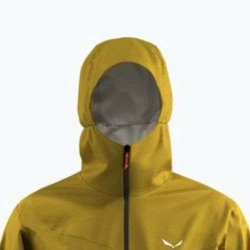 Pánská nepromokavá bunda Salewa Puez Aqua 4 PTX 2.5L olive oil/0910