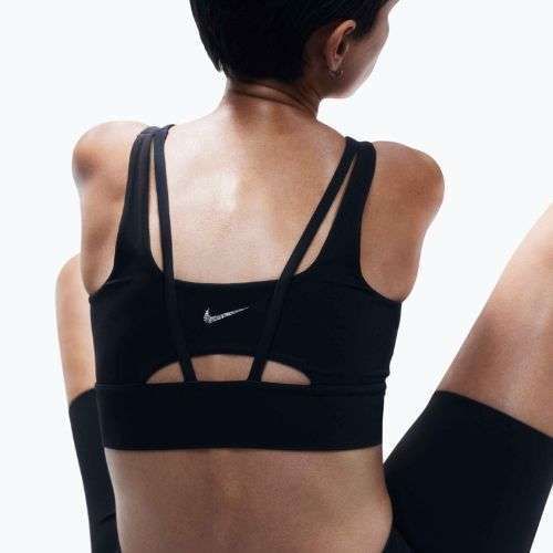 Sportovní podprsenka Nike Zenvy se střední podporou black/sail