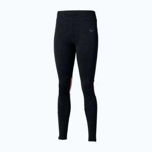 Dámské běžecké legíny Mizuno Active Warmalite Long black/mauve