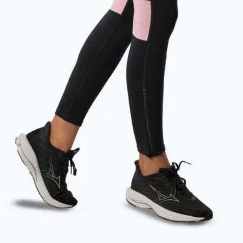 Dámské běžecké legíny Mizuno Active Warmalite Long black/mauve