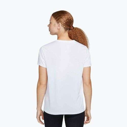 Dámské tréninkové tričko Nike Dri-Fit white/black