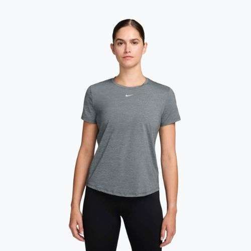 Dámské tričko Nike One Classic Dri-Fit smoke grey/heather/white