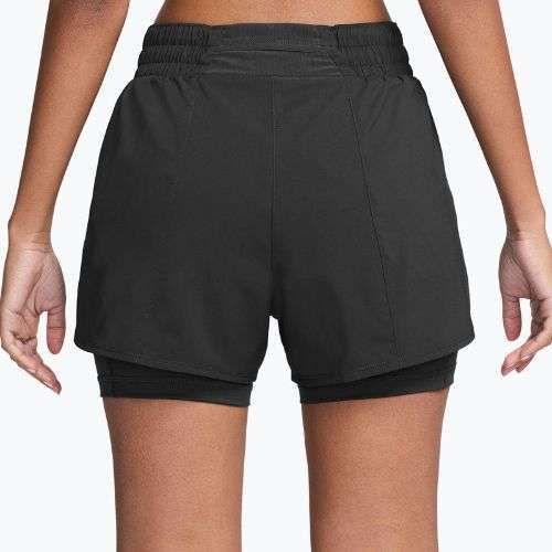 Dámské šortky Nike One Dri-Fit High-Waisted 3" 2In1 black/white