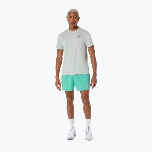 Pánské tenisové tričko ASICS Court Top cold moss