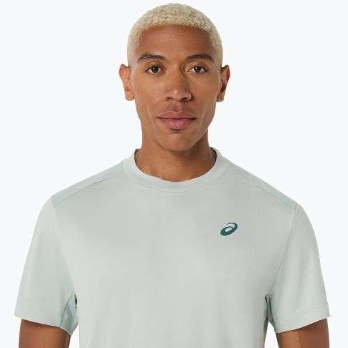Pánské tenisové tričko ASICS Court Top cold moss