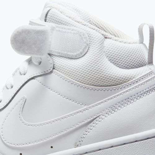 Boty Nike Court Borough Mid 2 white/white/white