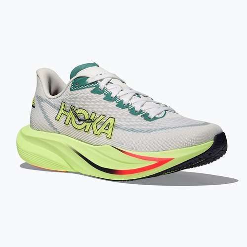 Dámské běžecké boty HOKA Mach 7 frost/neon yuzu