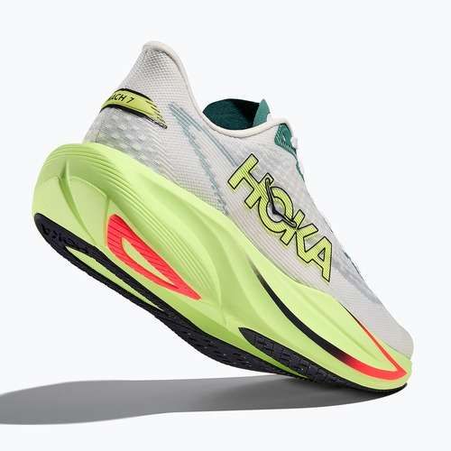 Dámské běžecké boty HOKA Mach 7 frost/neon yuzu